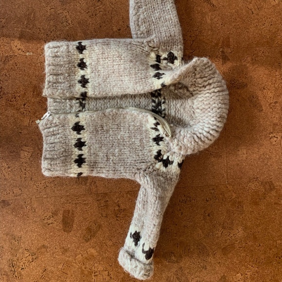 Wool zip-up sweater - Picture 1 of 4